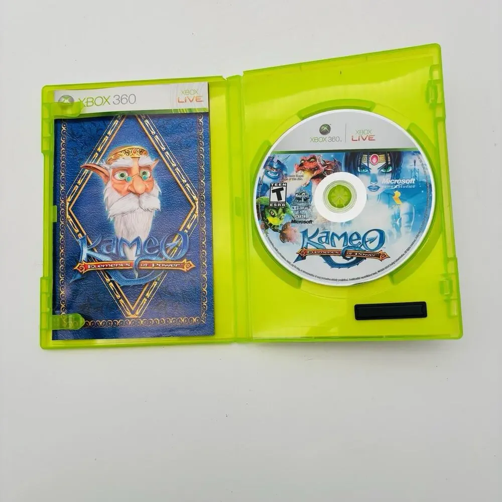 Kameo: Elements of Power (Microsoft Xbox 360, 2005) Complete Tested Working CIB